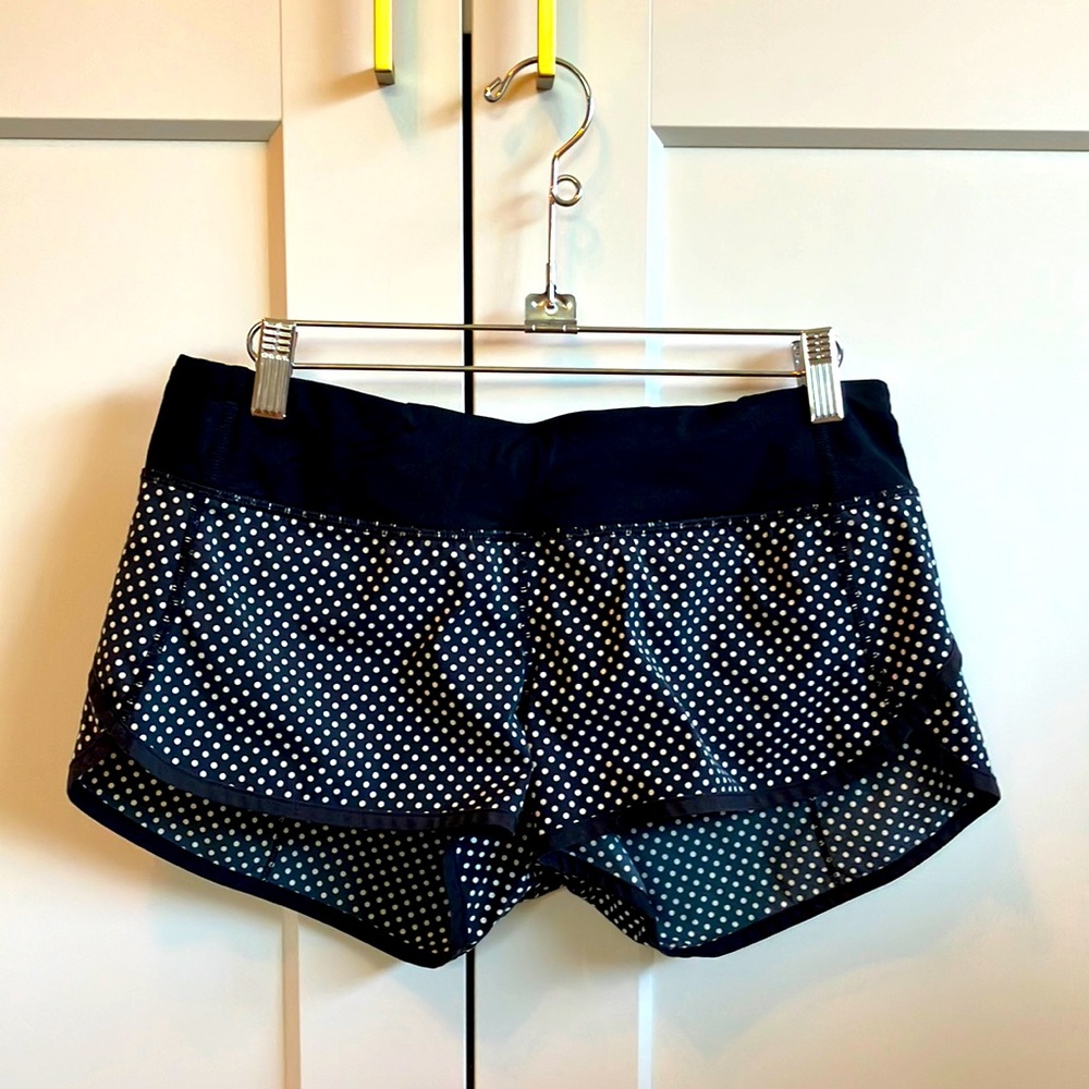 Lululemon Speed Shorts Size 6, inseam 2.5”, low rise.